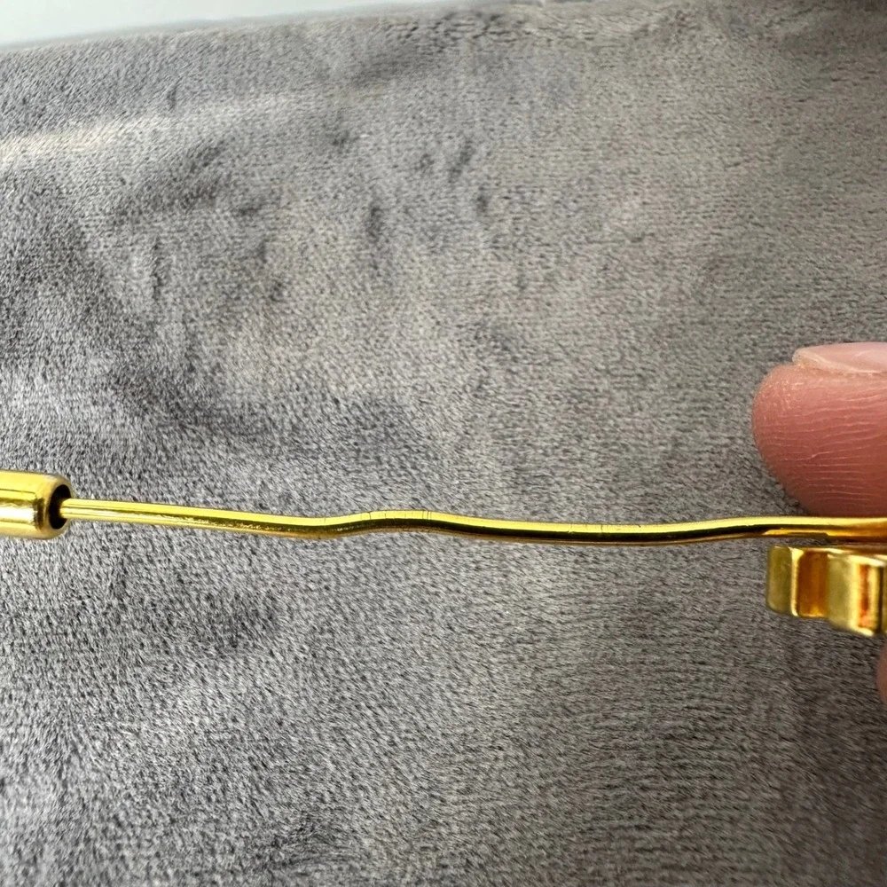Playboy Bunny Logo Stick Pin Gold Tone Vintage Lapel Jewelry‎ Accessory